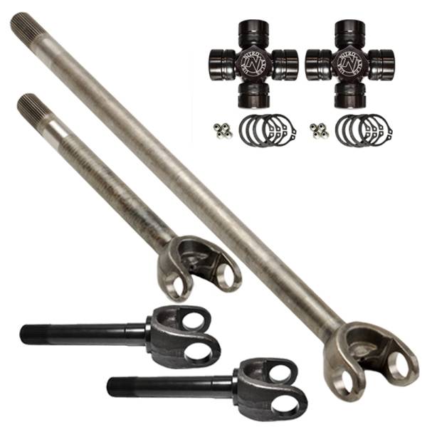 Nitro Gear & Axle - Dana 60 Front Axle Kit 75-93 Dodge 35 Spline Excalibur 5-806X 4340 Chromoly Steel Nitro Gear and Axle