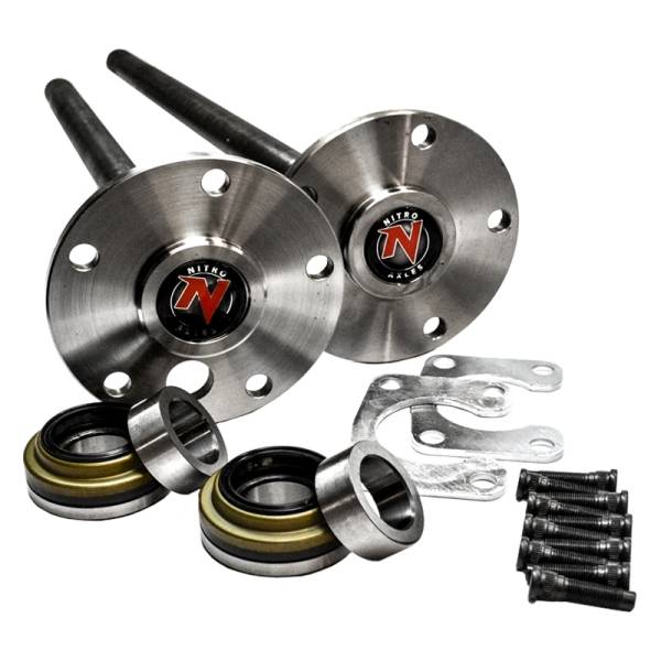 Nitro Gear & Axle - Ford 9 Inch Rear Axle Kit 66-75 Bronco 35 Spline 5 Lug Nitro Gear and Axle