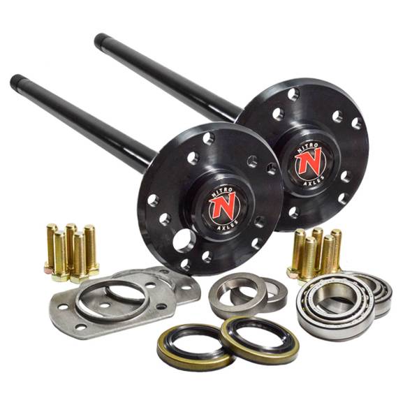 Nitro Gear & Axle - Dana 44 Rear Axle Upgrade Kit 97-06 Jeep TJ 35 Spline Chromoly Not ABS Nitro Gear and Axle