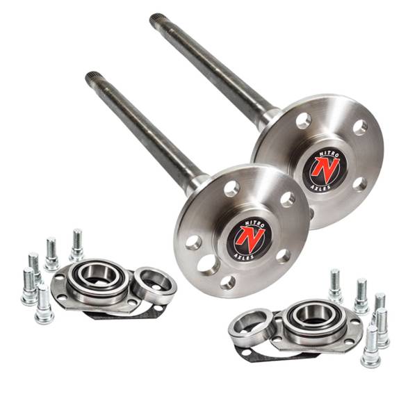 Nitro Gear & Axle - Chrysler 8.75 Inch Rear Axle Upgrade Kit A Body 30 Spline 28 Inch 5x4.5 Inch Alloy Nitro Gear and Axle