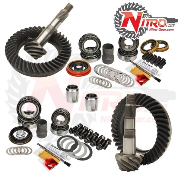 Nitro Gear & Axle - 03-09 Toyota FJ Cruiser 4Runner J120 Hilux 4.10 Ratio Gear Package Kit Nitro Gear and Axle