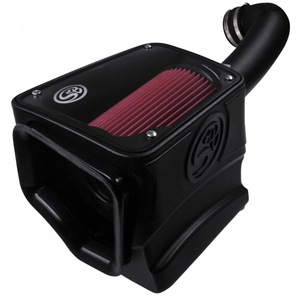S&B - Cold Air Intake For 17-18 Chevrolet GMC Silverado/ Sierra 1500, Tahoe, Suburban, Yukon, XL, Denali, 5.3L, 6.2L Cotton Cleanable Red S&B