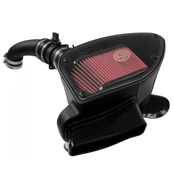S&B - Cold Air Intake For 10-14 VW 2.0L TDI , 2015 VW Jetta 2.0L TDI Cotton Cleanable Red S&B