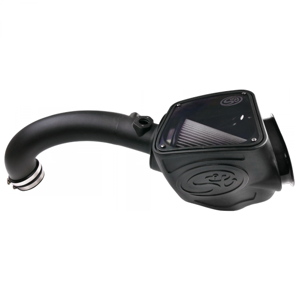 S&B - Cold Air Intake For 16-18 Nissan Titan, V8-5.0L Cummins Dry Dry Extendable White S&B