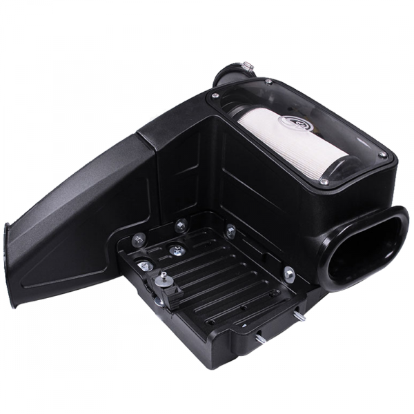 S&B - Cold Air Intake For 98-03 Ford F250 F350 F450 F550 V8-7.3L Powerstroke Dry Extendable White S&B