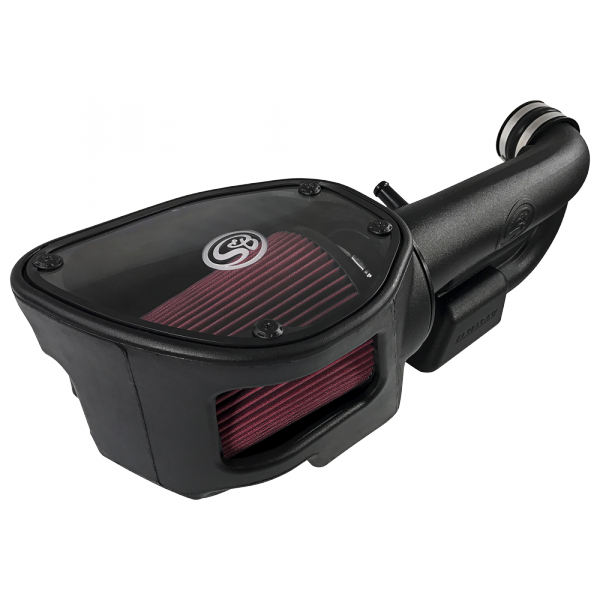 S&B - Cold Air Intake For 12-18 Jeep Wrangler JK V6-3.6L Oiled Cotton Cleanable Red S&B