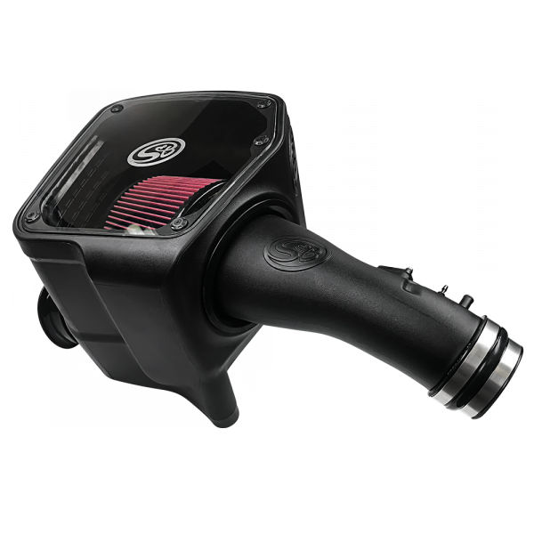 S&B - Cold Air Intake For 07-21 Toyota Tundra V8 5.7L Oiled Cotton Cleanable Red S&B