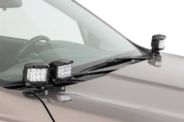 Rough Country - Rough Country LED Lower Windshield Ditch Kit 70872