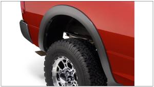 Bushwacker - Bushwacker Fender Flares OE Style Color Bright Silver Metallic Smooth Finish 4 Pc 50917-55 - Image 6