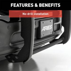 ARIES - ARIES Black Steel Grille Guard, Select Jeep Cherokee, Sport 1043 - Image 7