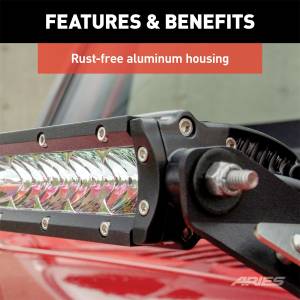 ARIES - ARIES 30" Single-Row LED Light Bar (14,800 Lumens) 1501264 - Image 7