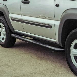 ARIES - ARIES 3" Round Black Steel Side Bars, Select Jeep Liberty 201002 - Image 4