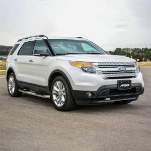 ARIES - ARIES 3" Round Polished Stainless Side Bars, Select Ford Explorer 203041-2 - Image 3