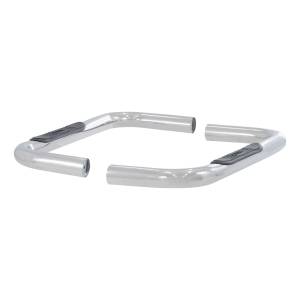ARIES - ARIES 3" Round Polished Stainless Side Bars, Select Chevrolet, GMC C, K 204036-2 - Image 2