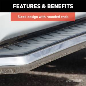 ARIES - ARIES AeroTread 5" x 67" Polished Stainless Running Boards, Select Jeep Grand Cherokee 2051009 - Image 6