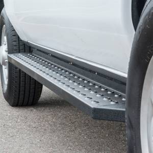 ARIES - ARIES RidgeStep 6-1/2" x 96", 36" Black Steel Running Boards, Select Ford Transit 2055535 - Image 4