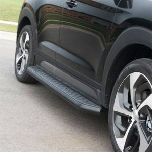 ARIES - ARIES AeroTread 5" x 70" Black Stainless Running Boards, Select Hyundai Tucson 2061019 - Image 4