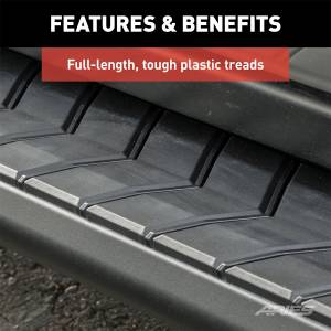 ARIES - ARIES AeroTread 5" x 67" Black Stainless Running Boards, Select Jeep Renegade 2061023 - Image 6
