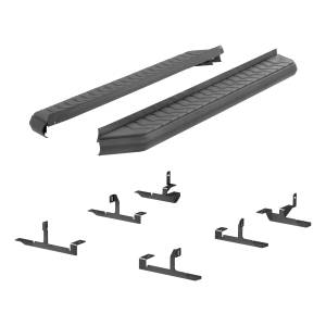 ARIES - ARIES AeroTread 5" x 76" Black Stainless Running Boards, Select Enclave, Traverse 2061030 - Image 2