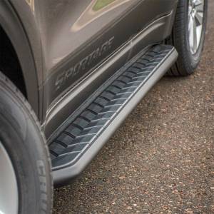 ARIES - ARIES AeroTread 5" x 73" Black Stainless Running Boards, Select Chevrolet Blazer 2061041 - Image 5