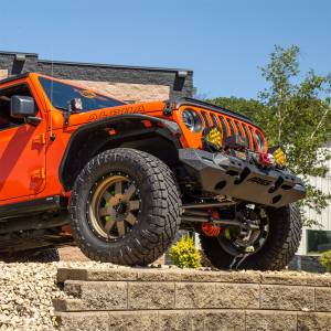 ARIES - ARIES TrailChaser Jeep Wrangler JL, Gladiator Aluminum Front Bumper Center Section 2081004 - Image 3
