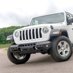 ARIES - ARIES TrailChaser Jeep Wrangler JL, Gladiator Aluminum Front Bumper (Option 5) 2082075 - Image 3