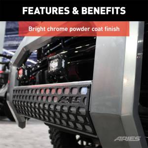ARIES - ARIES AdvantEDGE 5-1/2" Chrome Aluminum Bull Bar, Select Dodge, Ram 1500 2155000 - Image 11