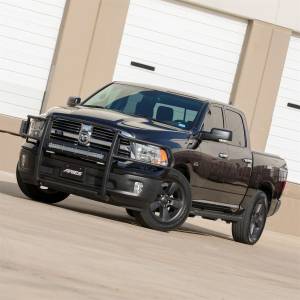 ARIES - ARIES Pro Series Black Steel Grille Guard with Light Bar, Select Dodge, Ram 1500 2170028 - Image 7