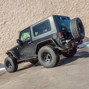 ARIES - ARIES Jeep Wrangler JK Aluminum Rear Inner Fender Liners 2500350 - Image 2