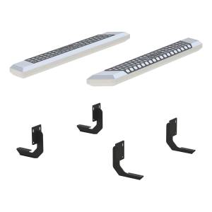 ARIES - ARIES AdvantEDGE 5-1/2" x 53" Chrome Aluminum Side Bars, Select Ford F-250, F-350 2555013 - Image 2
