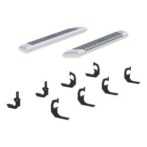 ARIES - ARIES AdvantEDGE 5-1/2" x 53" Chrome Aluminum Side Bars, Select Silverado, Sierra 2555020 - Image 2