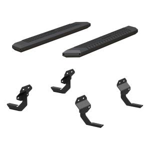 ARIES - ARIES AdvantEDGE 5-1/2" x 53" Black Aluminum Side Bars, Select Ford F150, F250, F350 2556011 - Image 2