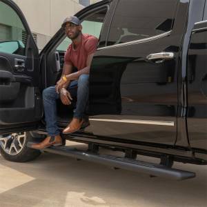 ARIES - ARIES AscentStep 5-1/2" x 75" Black Steel Running Boards, Select Chevrolet, GMC 2558002 - Image 5