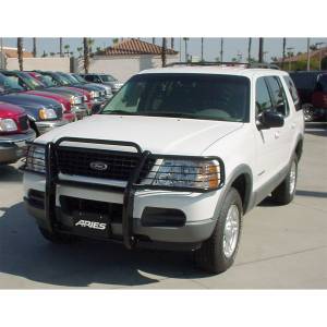 ARIES - ARIES Black Steel Grille Guard, Select Ford Explorer 3052 - Image 4