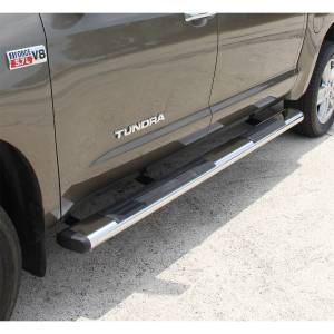 ARIES - ARIES 6" x 91" Polished Stainless Oval Side Bars, Select Toyota Tundra 4444032 - Image 4