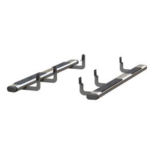 ARIES - ARIES 6" x 85" Polished Stainless Oval Side Bars, Select Nissan Titan, XD, Armada 4444041 - Image 2