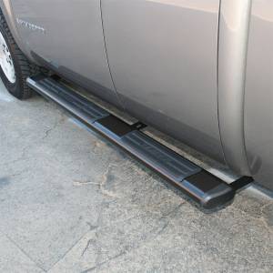 ARIES - ARIES 6" x 75" Black Aluminum Oval Side Bars, Select Silverado, Sierra 4445001 - Image 4