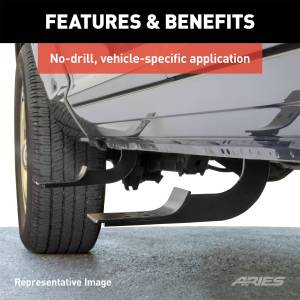 ARIES - ARIES Mounting Brackets for 6" Oval Side Bars 4491 - Image 3