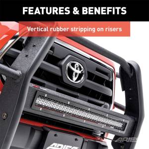 ARIES - ARIES Pro Series Black Steel Grille Guard, Select Toyota Tacoma P2068 - Image 11