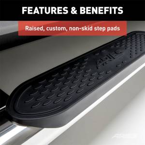 ARIES - ARIES 4" Polished Stainless Oval Side Bars, Select Ford Excursion, F-250, F-350 S223006-2 - Image 9