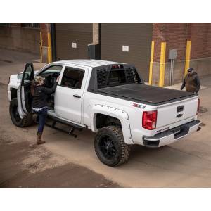 ARIES - ARIES Switchback Black Aluminum Headache Rack, Select Chevrolet Silverado, GMC Sierra 1110110 - Image 5