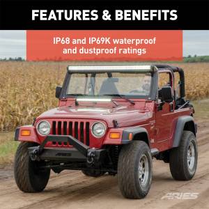 ARIES - ARIES 50" Double-Row LED Light Bar (24,000 Lumens) 1501278 - Image 5