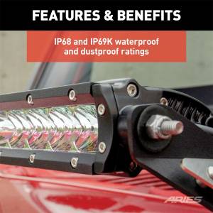ARIES - ARIES Jeep TJ Hood Light and Brackets 1501302 - Image 6