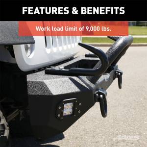 ARIES - ARIES Bolt-On Bumper Tow Hook (9,000 lbs.) 15600TW - Image 4
