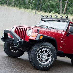 ARIES - ARIES Jeep TJ Roof Light Mounting Brackets & Crossbar 15916 - Image 2
