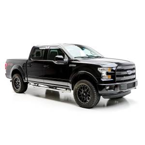 ARIES - ARIES 3" Round Polished Stainless Side Bars, Select Ford F-150, F-250, F-350 203043-2 - Image 3