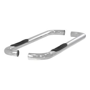 ARIES - ARIES 3" Round Polished Stainless Side Bars, Select Dodge Dakota 205000-2 - Image 2