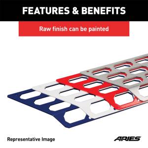 ARIES - ARIES AdvantEDGE Paintable Cover Plate for Bull Bars without LEDs 2055192 - Image 7