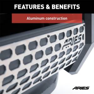 ARIES - ARIES AdvantEDGE Paintable Cover Plate for Bull Bars without LEDs 2055192 - Image 8