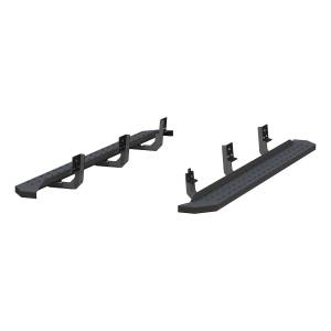 ARIES - ARIES RidgeStep 6-1/2" x 85" Black Steel Running Boards, Select Ram 1500 to 5500 2055515 - Image 2